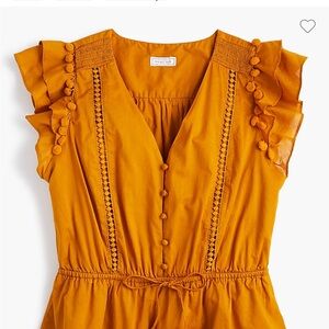 Women's Black Ruffle Sleeve Top - Anthropologie